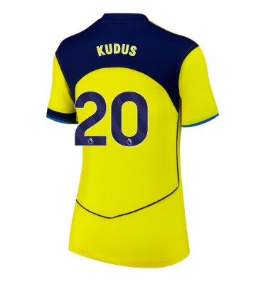 Tottenham Hotspur Mohammed Kudus #20 Replika Tredje Tröja Damer 2025-26 Kortärmad